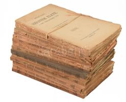 Stolcz Albán: Szentek élete. A keresztény tökéletesség útja. 1-12. teljes évfolyam. Veszprém, 1932, Egyházmegyei Könyvnyomda. Papírkötésben, kopottas állapotban.