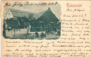 1899 Révfülöp. nyaraló, villa. Bloch M