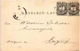 1899 Révfülöp. nyaraló, villa. Bloch M