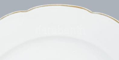 MZ Altrohlau kínálótál, jelzett, kopással, d: 30 cm