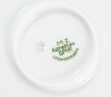 MZ Altrohlau kínálótál, jelzett, kopással, d: 30 cm