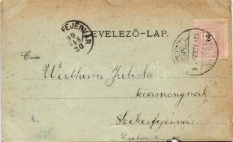 1899 Sopron, Oedenburg; Várkerület este holdfényben, üzletek, piac. Blum N. kiadása / Grabenrunde (b...