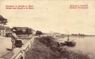 Bosanski Brod Molinar promenade (EK)