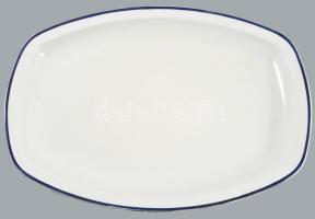 Zsolnay kékcsíkos peremű 44 részes étkészlet, jelzett, kopással, 1-1 hiba előfordulhat. /// KIZÁRÓLA...