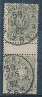 1880 Forgalmi bélyeg ívközéprészes párban Mi 44