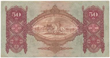 1932. 50P "D 035 009327" T:F szép papír
Adamo P14