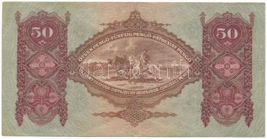 1932. 50P "D 153 028979" T:F szép papír
Adamo P14