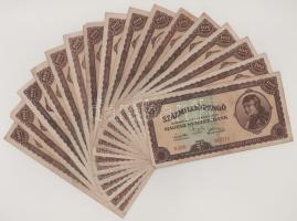 1946. 100.000.000P (16x) mind különféle sorozatjellel "P 039 - P 313" T:F Adamo P27