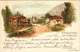 1899 Tátrafüred, Ótátrafüred, Altschmecks, Stary Smokovec (Tátra, Magas-Tátra, Vysoké Tatry); Adolf ...
