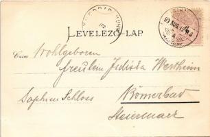 1899 Tátrafüred, Ótátrafüred, Altschmecks, Stary Smokovec (Tátra, Magas-Tátra, Vysoké Tatry); Adolf ...