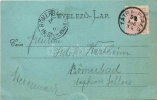 1899 Tátra, Magas Tátra, Vysoké Tatry; Fogaskerekű vasút, Csorba tó vasútállomás este holdfényben. S...