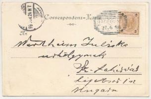 1899 Sankt Radegund bei Graz, Villa Neumayer, Villa Tegethoff. Verlag A. Reiter / villas. Art Nouvea...