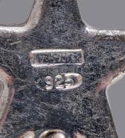 Ezüst (Ag) gyerek karkötő, jelzett, h: 13,5 cm, bruttó: 6,7 g