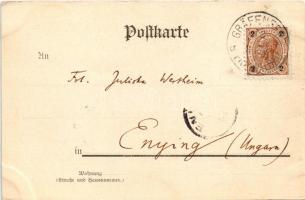 Glucholazy, Bad Ziegenhals; Winkler's Conditorei Friedrichsruhe, Waldteich mit Erholung / confe...