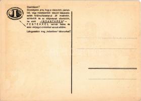 Indanthren textilfesték német reklámlap cserkészekkel, mosás és időjárásálló viselet / German Indant...