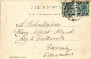 1906 Constantinople, Istanbul; Fontaine Sultan Ahmed. Max Fruchtermann / fountain, mosque