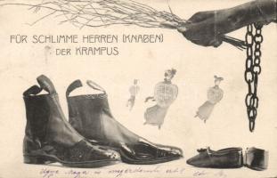 Shoes and Krampus whip (EB)