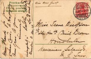 1909 Dresden, Hoftheater Opernhaus / theatre, opera art postcard (EB)