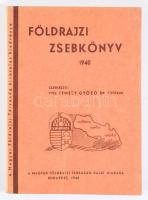 1940-1944 Földrajzi Zsebkönyvek. Szerk.: Temesy Győző. Bp., 1940-1944, Magyar Földrajzi Társaság, 24...