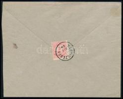 1886 3kr és 5kr ajánlott levélen / on registered cover "NAGY-SZEBEN"