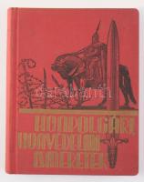 Szurmay Tibor: Honpolgári, honvédelmi ismeretek a magyar ifjúság számára. Cserkészpróbák Könyvei 2. Bp., 1940, Magyar Cserkészszövetség, 150+2 p.+30 t. Gazdag fekete-fehér szövegközti képanyaggal, színes képtáblákkal és köztük egy kihajtható térképpel illusztrált. Benne rangjelzésekkel, uniformisokkal, kitüntetésekkel, címerekkel...stb. Kiadói aranyozott, festett illusztrált vörös egészvászon-kötés, kopott gerinccel, kissé kopott borítóval.