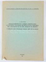 G. Vass István: Bakach-Bessenyey György tárgyalásai Az Egyesült Államok megbízottaival 1943. augusztus 28. és 1944. március 19. között. A Kállay-kormány béketapogatózásainak újabb dokumentumai. Bp., 1994. 153-204p. Papírborítóval.