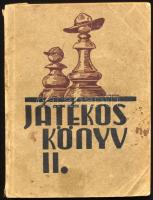 Játékos könyv II. Otthoni és téli szabadtéri játékok. Szerk.: Velősy Béla. Gerristen Vilmos rajzaival. Bp., 1939, Magyar Cserkészszövetség, 126+2 p. Kiadói papírkötés, foltos, kopott borítóval, kissé sérült gerinccel.