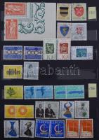 Sok-sok ezer rendezett bélyeg európai országokból (német nélkül) a kezdetektől ~2000-ig 18 db 8-16-3...