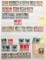 Németország sok-sok ezer rendezett bélyeg a kezdetektől ~2000-ig 6 db 30 lapos A/4 és 1 db 12 lapos ...