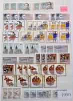 Németország sok-sok ezer rendezett bélyeg a kezdetektől ~2000-ig 6 db 30 lapos A/4 és 1 db 12 lapos ...