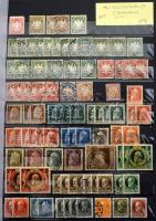 Németország sok-sok ezer rendezett bélyeg a kezdetektől ~2000-ig 6 db 30 lapos A/4 és 1 db 12 lapos ...