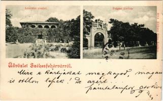 1899 Székesfehérvár, Polgári Lövölde. Klökner Péter kiadása 634.sz. (vágott / cut)