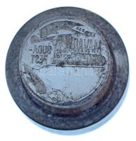 Bognár György (1944-) DN "MAVAD (Magyar Vadgazdálkodási és Kereskedelmi Zártkörűen Működő Rt.) Budapest" jelzett Ag, PP emlékérem fél pár verőtő, készült az érem kibocsátásának idején a Pénzverőben