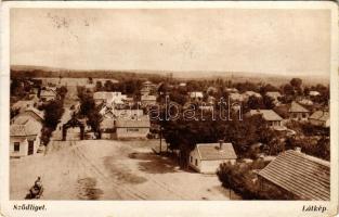 1933 Sződliget, látkép, étkezde, üzlet. Pálfy Sándor kiadása (EB)