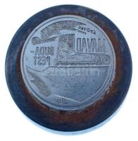 Bognár György (1944-) DN "MAVAD (Magyar Vadgazdálkodási és Kereskedelmi Zártkörűen Működő Rt.) Budapest" jelzett Au, PP emlékérem fél pár verőtő, készült az érem kibocsátásának idején a Pénzverőben