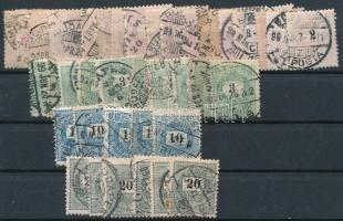 1898 43 db krajcáros bélyeg