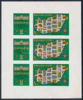 1982 AGROFILA vágott kisív