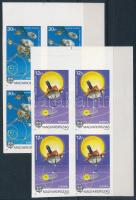 1991 Europa CEPT, Európa az űrben vágott sor ívsarki 4-es tömbökben (28.000)