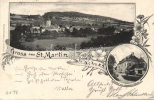 St Martin bei Weitra with the Restaurant Schwarzer Adler (EK)