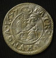 1677K-B Denár Ag "I. Lipót" (0,40g) T:XF,VF Hungary 1677K-B Denar Ag "Leopold I" (0,40g) C:XF,VF Huszár: 1508., Unger II.: 1107.