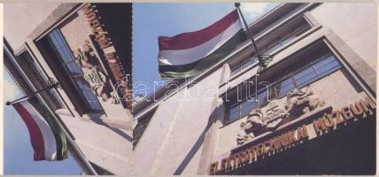 Budapest VII. Magyar Elektrotechnikai Múzeum MODERN képeslapfüzete 16 lappal