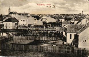 1915 Keszthely, látkép. Mérei Ignác kiadása (EB)