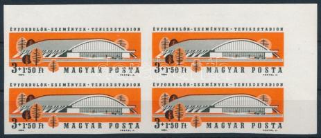 1964 Évfordulók - Események (II.) 3Ft ívsarki vágott 4-es tömb (4.000)