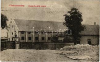 Vásárosnamény, Dohánybeváltó hivatal. Halász Sándor fényképészeti műterméből (ragasztónyom / glue ma...