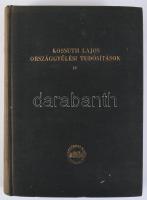 Kossuth Lajos országgyűlési tudósítások IV. köt.: 1834. dec. 1-1835. aug. 26. Sajtó alá rendezte Barta István. Kossuth Lajos Összes munkái IV. Fontes Historiae Hungariae Aevi Recentioris. Magyarország Újabbkori Történetének Forrásai. Bp., 1959, Magyar Történelmi Társulat - Akadémiai Kiadó, 684 p. Kiadói aranyozott egészvászon-kötés, fakó gerinccel.
