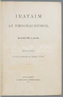 Kossuth Lajos: Irataim az emigráczióból.
I. köt: Az 1859-ki olasz háború korszaka. 2. kiadás.;
II....