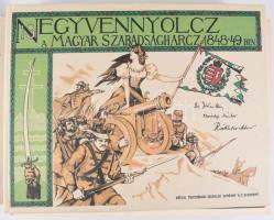Ezernyolczszáz negyvennyolcz. Az 1848/49-iki magyar szabadságharcz története képekben. Szerk.: Jókai Mór, Bródy Sándor, Rákosi Viktor. (Reprint.) Bp., [1998], Kossuth. Az 1898. évi Révai-kiadás hasonmása, kísérőtanulmánnyal. Kiadói egészvászon-kötés, papír védőborítóban, jó állapotban.