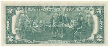 Amerikai Egyesült Államok 1974-1977 (1976) 2$ "B 60913078 A", Szign.:Francine Irving Neff ...