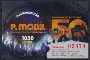 2023 Magyar rockklasszikusok IV. - P. Mobil vágott blokk (9.500)