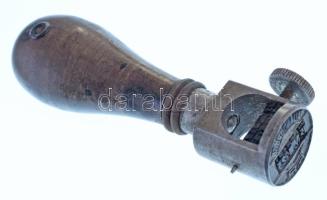 Postai pecsétnyomó "TALJÁNDÖRÖGD" postai ritkaság